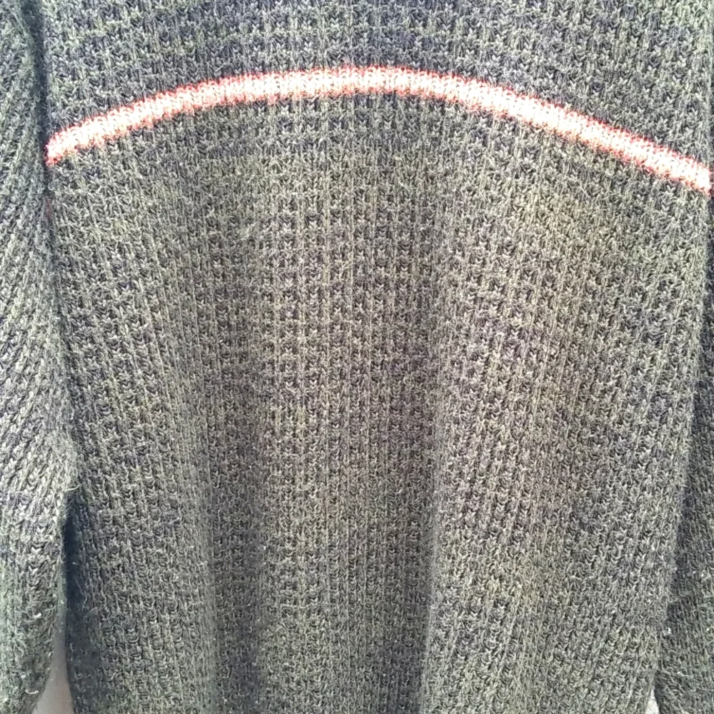 Made In USA Chunky Fisherman Sweater Oversized Knit Coastal Y2K 90s Style 🇺🇦